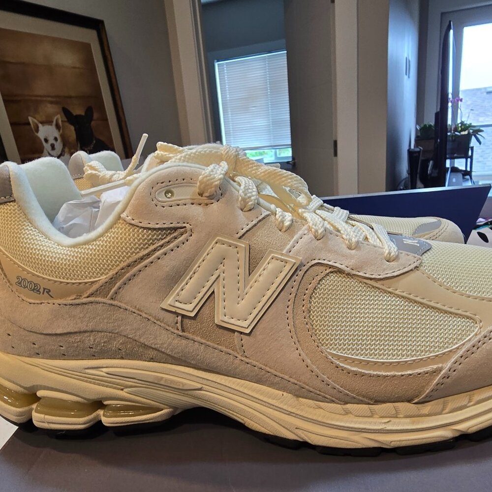 Size 13 - New Balance 2002R - Calm Taupe / Angorra / Silver Metallic - Mens NEW